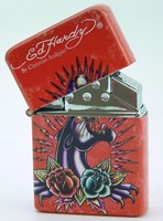 ED HARDY Sammler-Feuerzeug JET-FLAME neu+ovp PANTHER