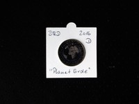 5 Euro Münze BRD 2016, D, Planet Erde, Stgl, Polymerring