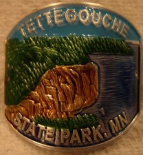 Tettegouche State Park Mn new badge mount stocknagel hiking medallion G0314