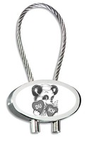 Teddy Gravur als Liebesgeschenk Schlüsselanhänger Fotogravur mit Textgravur