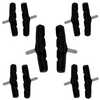 2 - 10 Stück Fahrrad Bremsschuhe V-Bremse V-Brake Bremsbeläge Fahrradbremsen