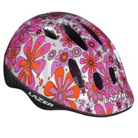 LAZER MAX M Kinder Fahrradhelm Radhelm Helm Bike Kinderhelm Blumen 49-56 cm 