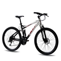 26" Zoll ALU MOUNTAINBIKE FAHRRAD KCP VETRON mit 4-LINK 24G SHIMANO w schwarz