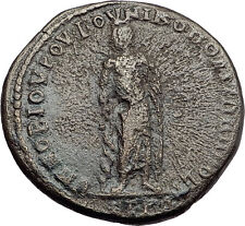 ELAGABALUS 218AD Nicopolis Ad Istrum ASCLPIUS MEDICINE GOD Roman Coin i57897