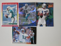 4 DAN MARINO Trading Cards - KEINE DOPPELTEN - Miami Dolphins - Lot