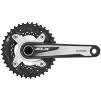 Shimano SLX FC-M675 Kurbelgarnitur 38/26 2x10 schwarz/silber 2014 MTB