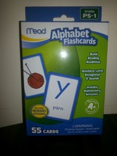 Mead alphabet flashcards