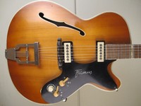 Vintage FRAMUS BILLY LORENTO!  Beat- Jazzgitarre Rock 'n Roll