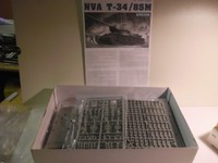 Selten:T-34/85 M der NVA (Vietnam) mit T-55 Laufrollen ohne OvP