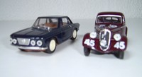  LANCIA FLUVIA COUPE STRADALE Progetto K + FIAT 508 BALILLA StarlineModells 1:43