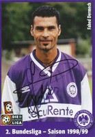 Fahed Dermech  Tennis Borussia Berlin 1998/1999  Autogrammkarte  -201162