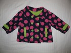 Hanna Andersson 70 Girls 6 9 12 6-12 months Double-Breasted Jacket Pea Coat Dots