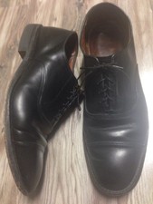 Allen Edmonds Leather "PARK AVENUE" Business Oxfords 11 D Black