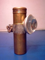 Fahrradlampe (elektro) ,wie Kerzenlampe oder Karbidlampe, siegniert