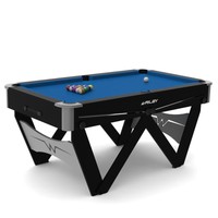 NEU RILEY POOLBILLARD BILLARDTISCH SNOOKER POOL TISCHBILLARD KUGELN KLAPPBAR
