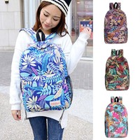 Ahornblätter Damen Mädchen Rucksack Ranzen Schultasche Backpack Campus Tasche