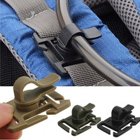 3x Zubehör 360°Drehbare Militär Schlauch Clip Trinkschlauch Trinkbeutel Rucksack