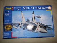 Revell 1:72 MiG 31 "Foxhound"