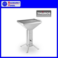 Thüros II Edelstahlgrill 4 Füße / Thüros 2 / inkl. Kohleschale aus Edelstahl