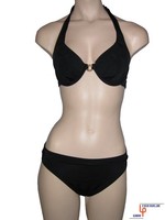 CARVICO Italy Neckholder Bikini Gr. 40 A schwarz NEU