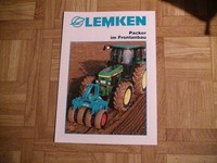 Prospekt Lemken Packer im Frontanbau