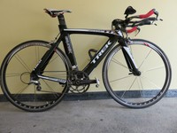 TREK Triathlonrad Zeitfahrrad Rennrad CARBON 7,25 kg neuwertig Neupreis 9.499,-