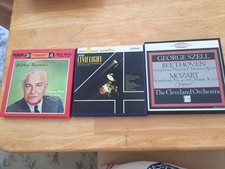 New listing
Lot Of 3 Reel To Reel Tapes Classical Music Orchestra Pops Szell Mozart vintage