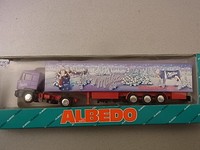 Albedo Milka Sammlung MAN Milka Sattelzug Weihnachten 1995 Sammlungsauflösung