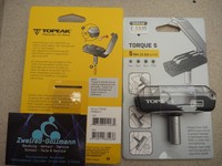 Topeak Torque 5 Drehmomentwerkzeug 5 Nm 4 Bits