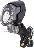 70 Lux Axa Luxx70 Plus LED-Fahrradlampe mit Standlicht,Sensorschalter,USB-Buchse