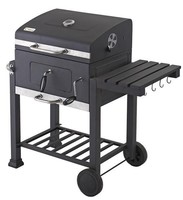 Tepro Holzkohlegrill / Grillwagen Toronto Grillfläche 2x 41,5x27,5cm