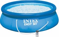 Intex 12355 Easy-Pool-Set Swimming-Pool inkl Kartuschenfilterpumpe 457x91cm
