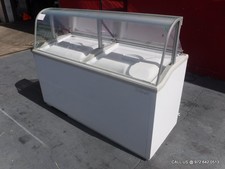 Turbo Air Tidc-70W 70" Ice Cream Dipping Cabinet (12) 3 Gallons can capacity