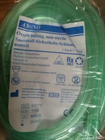 Sauerstoff-Anschluss-OXYGEN-Verlängerungs-Schlauch 7,5 m AMSINO 622575 Neu & OVP