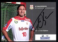 Fabian van Olphen Autogrammkarte SC Magdeburg Original Signiert + A 103355