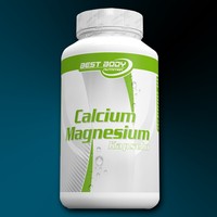 (11,36€/100g) Best Body Nutrition Calcium Magnesium Dose mit 100 Kapseln 