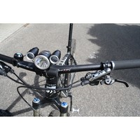 Halter für Fahrrad Licht Fahrradhalter Lenker Halterung LED Scheinwerfer Bike