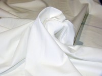 Reiner Baumwollstoff PFD, weiß, 160 g/m², 154 cm breit, zum Hand-Färben