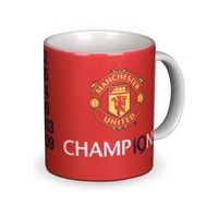 Manchester United FC Original Kaffee-Tasse Becher Champ19ns NEU OVP MUG