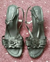 Damen Sandaletten Sandalen Pumps 40