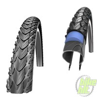 Schwalbe Marathon Plus Tour Fahrrad Reifen 26" 28" unplattbar Reflex Draht NEU