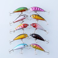 10x Crankbait Angelköder fischköder Welsköder Fishing Bait Kunstköder Sports