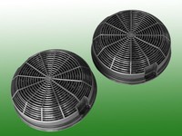 Kohlefilter Aktivkohlefilter 50292969008  AEG Elektrolux Juno Zanker  2 Stück