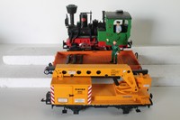 4063/2- Schöner LGB Spur G Güterzug mit Dampflok!