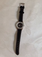 S'Oliver,Damen Uhr,echt Leder,schwarz,Damenuhr,echtleder,Armbanduhr