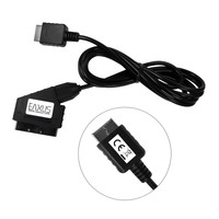 Playstation PS1 PS2 PS3 TV Scart Kabel Cinch Scart Videokabel Video Out EAXUS