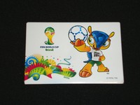 Fußball WM-Magnet "Fuleco" FIFA World-Cup 2014 Brazil tm WC Brasilien Brasil