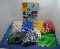 LEGO Steine & Co Große Steinebox 6166 mit 1 x Bauanleitung ohne Box
