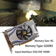 GTX730 4GB GDDR5 VGA/DVI/HDMI PCI Express 2.0x16 Video Graphics Card