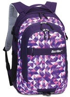 Bestway Rucksack lila/pink Schulrucksack XL 22 Liter 40177
